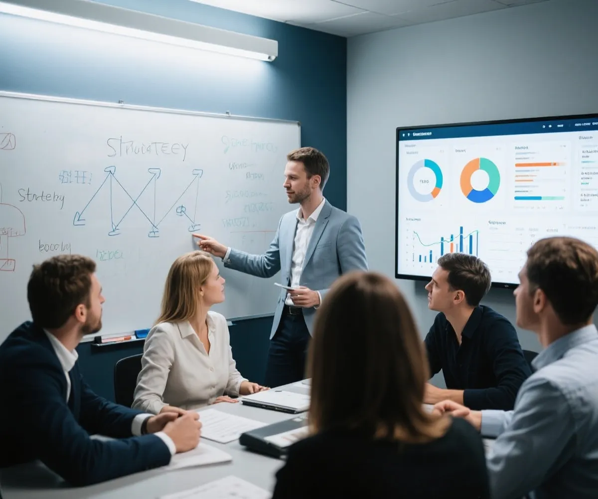 策略讨论与复盘示意